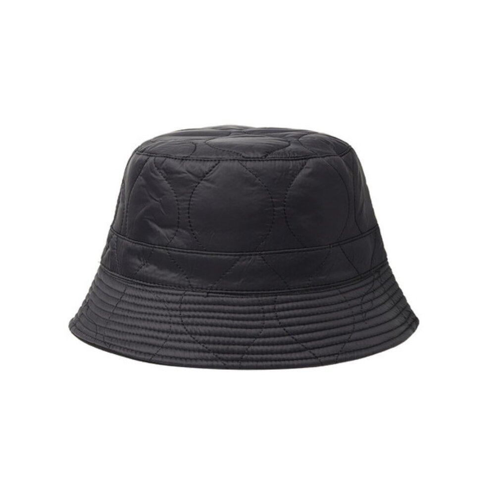 Bucket Hat - Black Quilted Stitching / Reversible - OS - Gender Neutral -  NWT